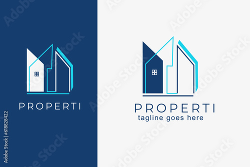 abstak home logo  Design Template for  real estate, property Company. Building contrution ETC