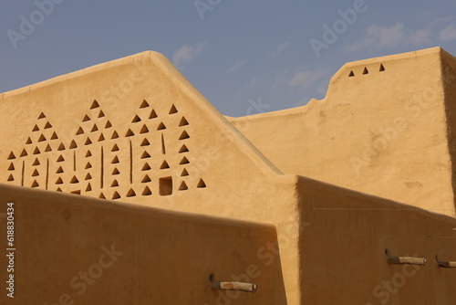 Al Diriyah old capital . Riyadh Saudi Arabia - Diriyah ruins - Saudi culture. National day photo