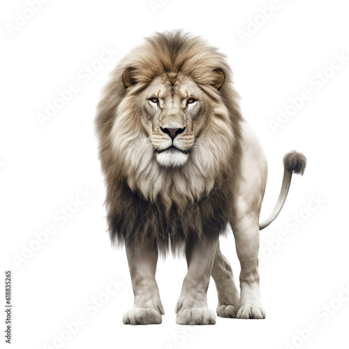 Lion on transparent background