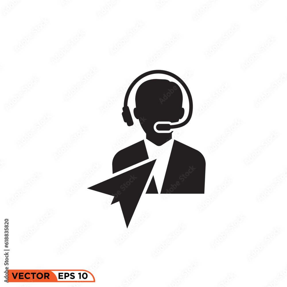 Anchor icon vector graphic of template Anchor icon vector graphic of template