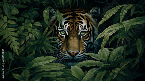 portrait of a tiger © Slavko