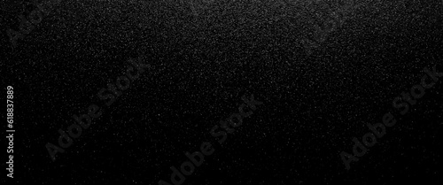 Black Wall granular texture board, black wall texture background dark, Black wall slate texture rough concrete floor, grungy black concrete surface as background