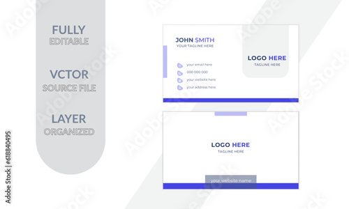 Professional Vector Business Card Design || Visiting Crad Design 
