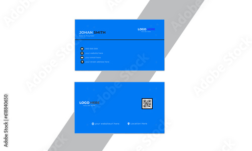 Professional Vector Business Card Design || Visiting Crad Design 