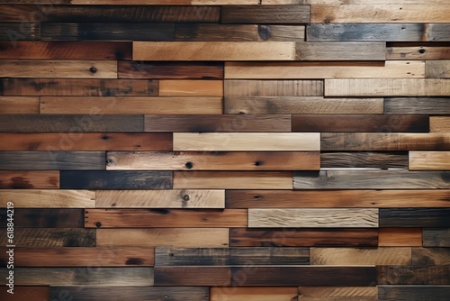 Light and dark brown wood panels with wooden texture background