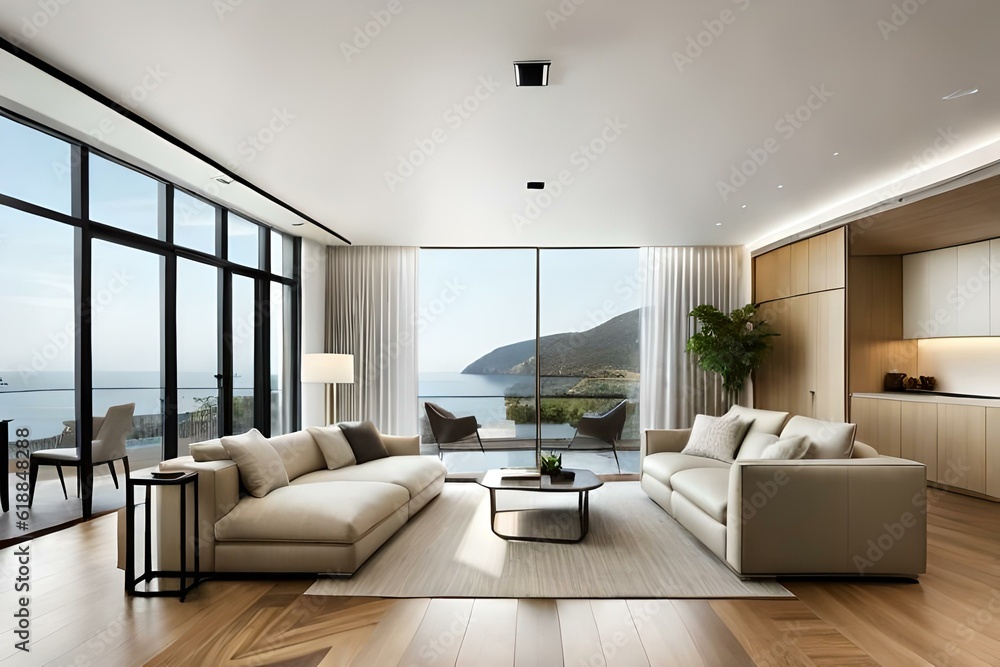 modern living room, interior of a house, modern living room with chairs, modern living room with fireplace
