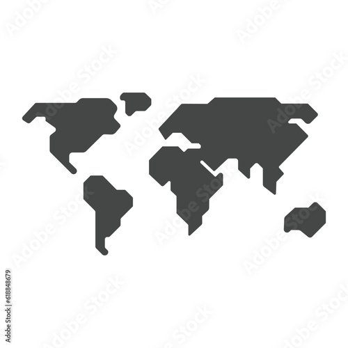 world map icon illustration . location . vector illustration 10 Eps 