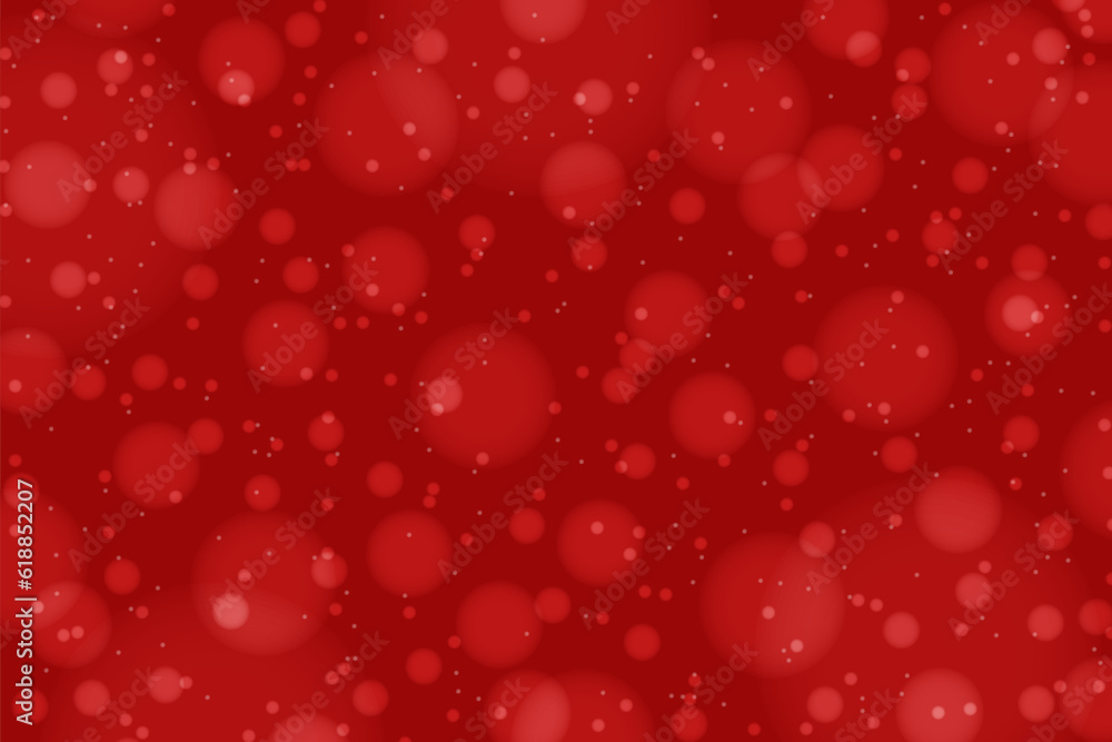 Abstract red background in Christmas style with bokeh. Abstract red background in Christmas style with bokeh.