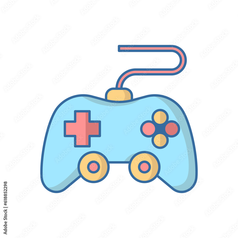 Gamepad icon vector on trendy design Gamepad icon vector on trendy design