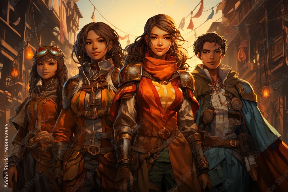 RPG game character RPG game character