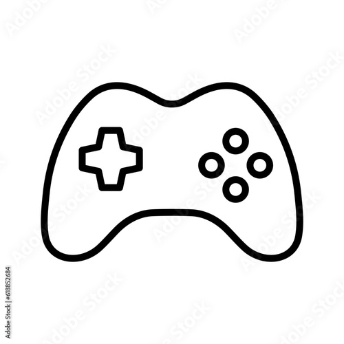 Gamepad icon vector on trendy design