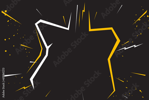 Rock music festival background design.