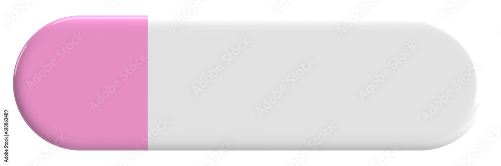 3D button. Empty button. 3D illustration. 3D button. Empty button. 3D illustration.