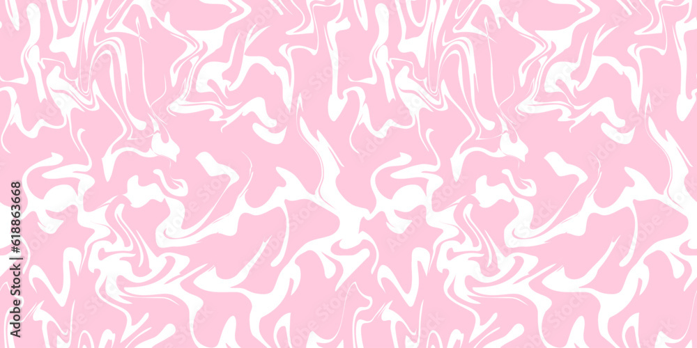 Fototapeta premium Colorful Seamless abstract marble pattern illustration , Liquid marble mood high contrast color. Design for fashion, wallpaper, web, wrapping, and all prints.