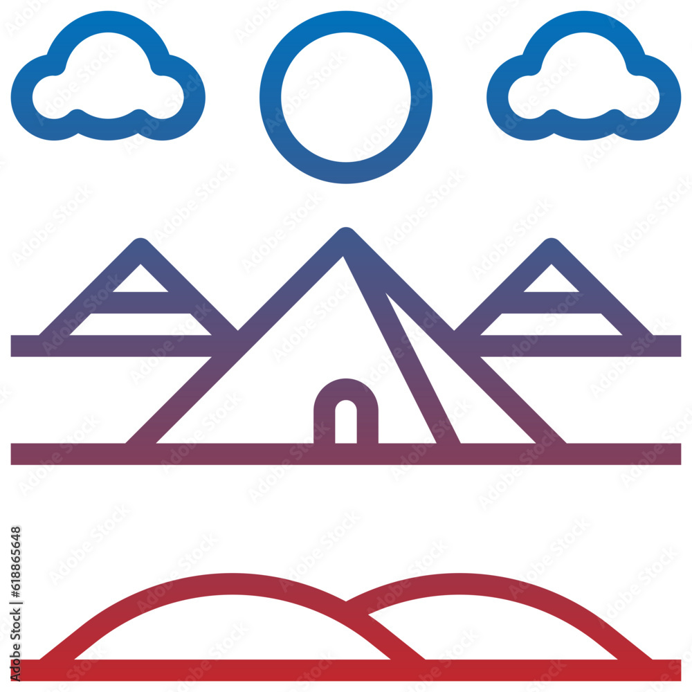 PYRAMID line icon,linear,outline,graphic,illustration PYRAMID line icon,linear,outline,graphic,illustration