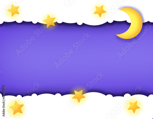 illustration of an background with stars