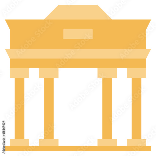 BRANDENBURG line icon,linear,outline,graphic,illustration