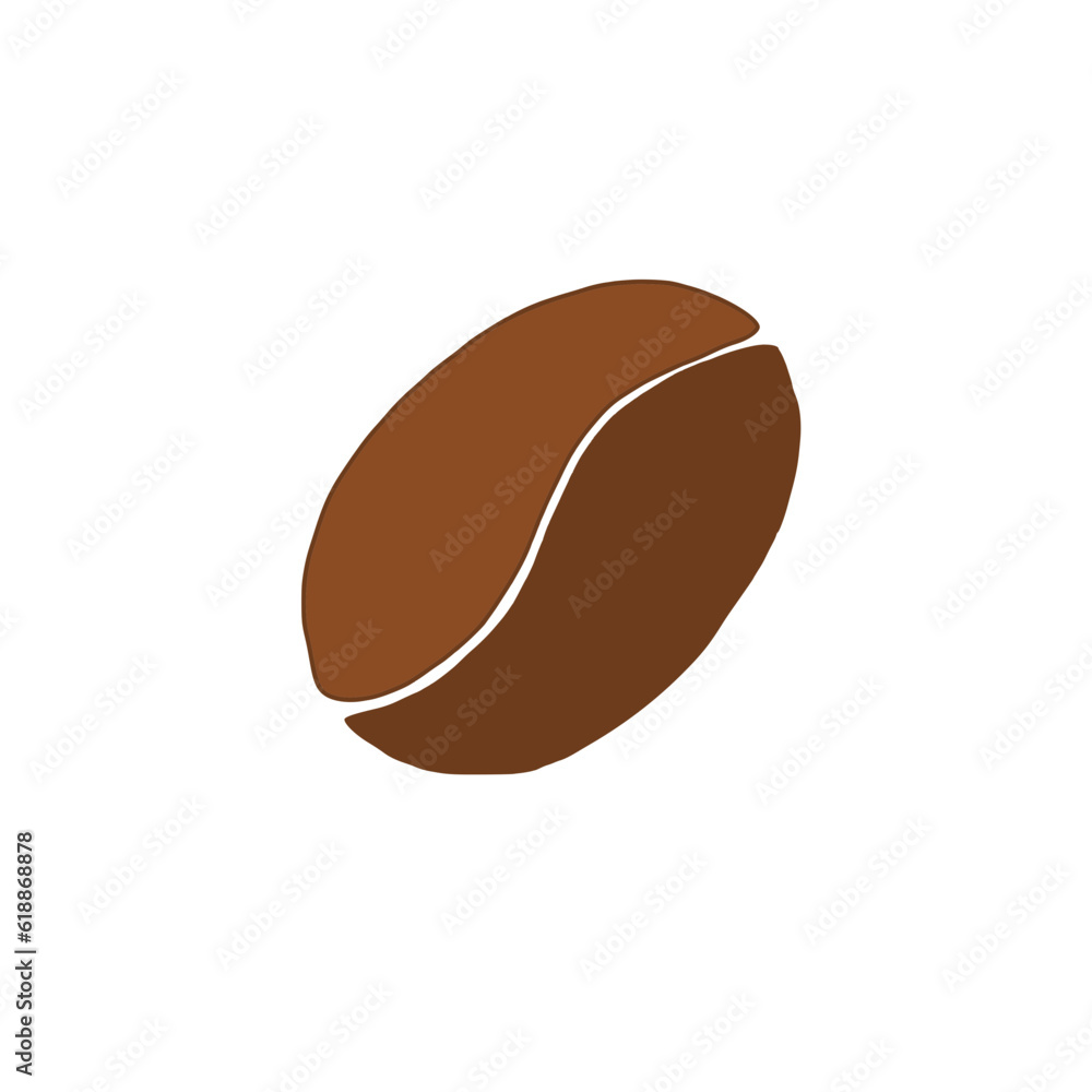 Obraz premium Coffee bean illustrations 