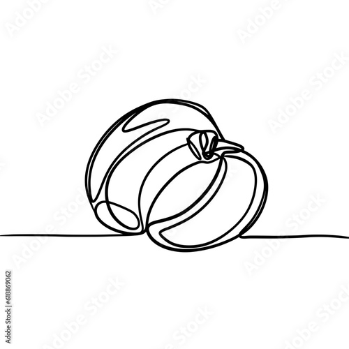 Wedding ring one line drawing 