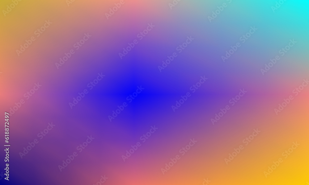 Abstract blurred gradient fantasy background with grainy texture like cosmos. Smooth templates for brochure covers, flyers, booklets, branding.