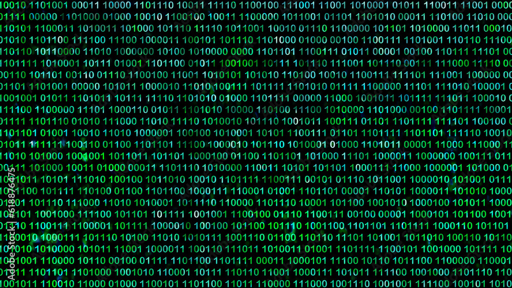 Binary code background Binary code background