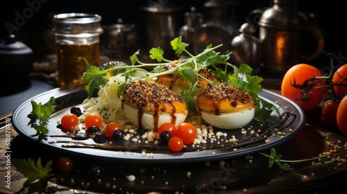 creative haute cuisine dishes