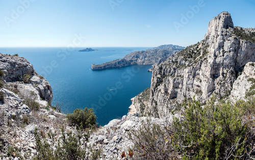Calanques zwischen Marseille und Cassis, Felsen, Mittelmeer, klettern, wandern, Natur, Klippen, Massif des Calanques, Frankreich