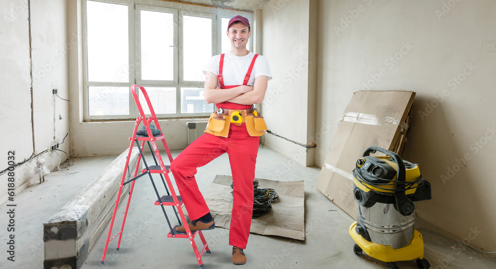 Builder handyman in new house Builder handyman in new house