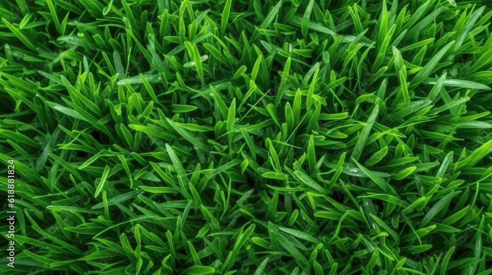 Green grass background. AI generated. Green grass background. AI generated.