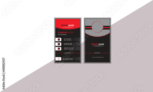 Modern Business Card - Creative and Clean Business Card Template.
