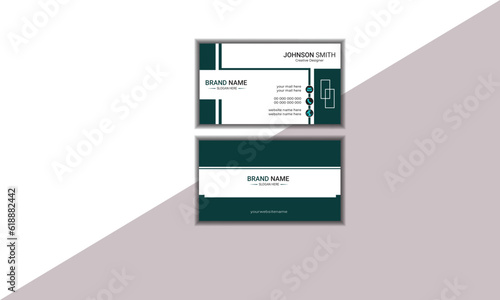 Modern Business Card - Creative and Clean Business Card Template.