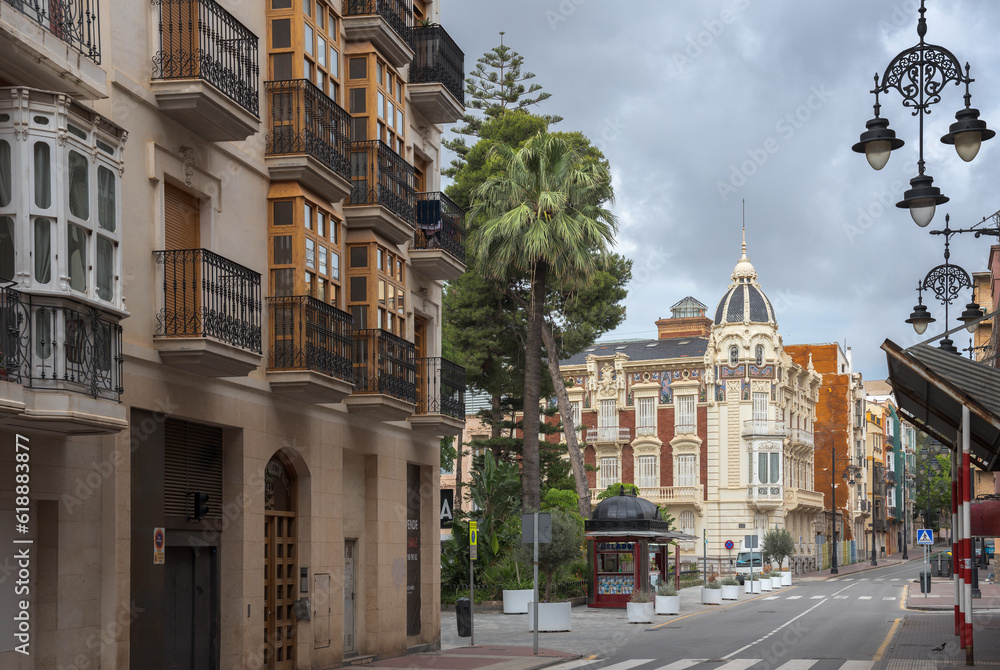  Art Nouveau Buildings in Cartagena, Spain
