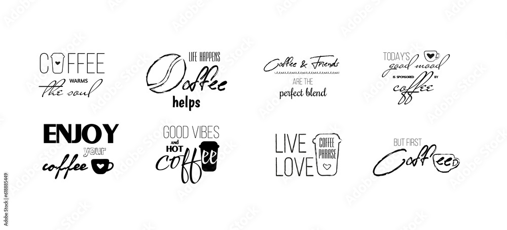 Variety of local coffee farmer line badge design with variety line element about local Ethiopian coffee farmer,coffee beans,coffee drop,mountain,cup and jar of fresh coffee vector illustration.