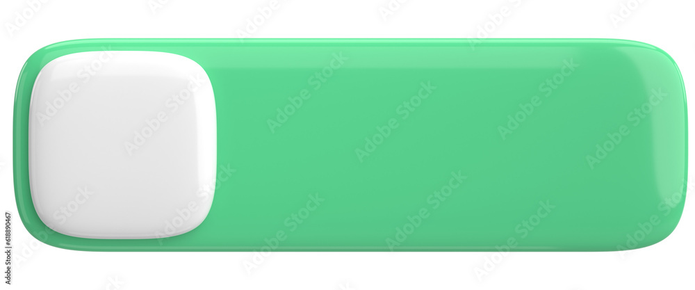3D button. Empty button. 3D illustration. 3D button. Empty button. 3D illustration.