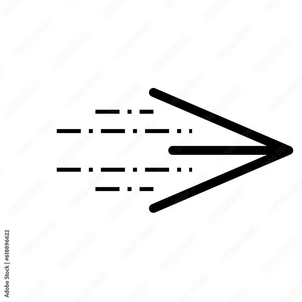flying paper plane icon flying paper plane icon