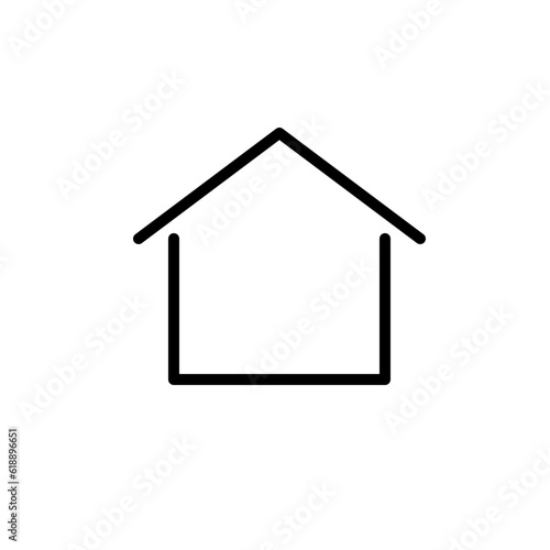 home icon, home page icon, house icon button