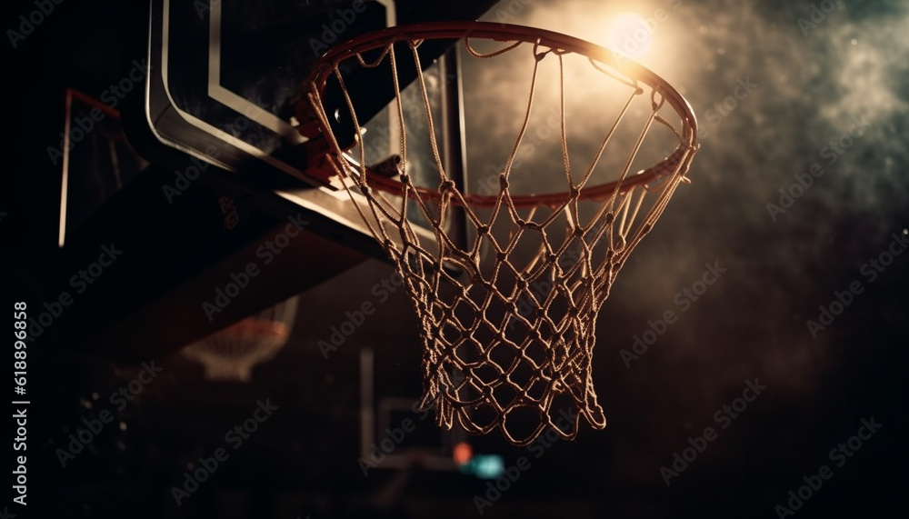 Teamwork and skill lead to slam dunk success generated by AI