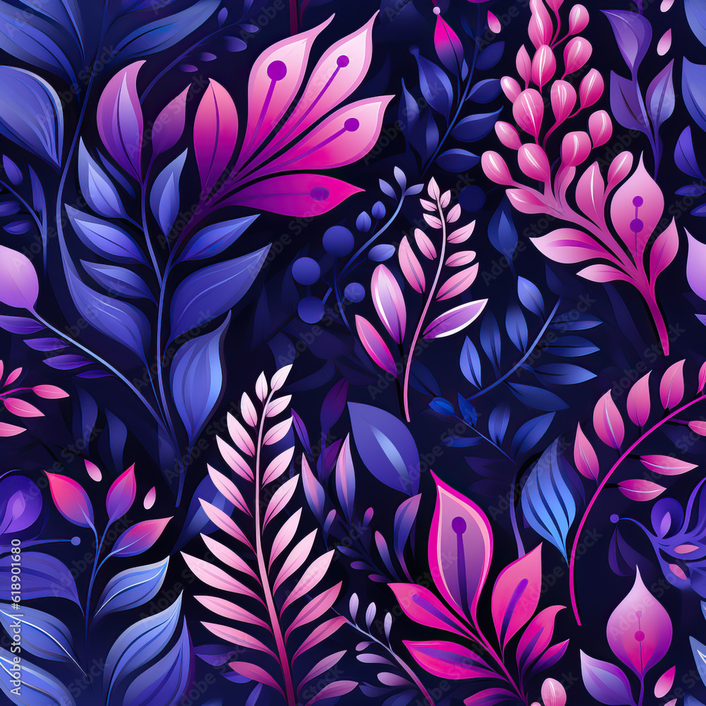 Botanical floral seamless repeat simple pattern
Botanical floral seamless repeat simple pattern