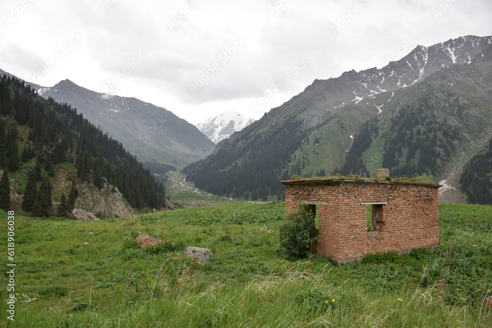 swiss mountain landscape