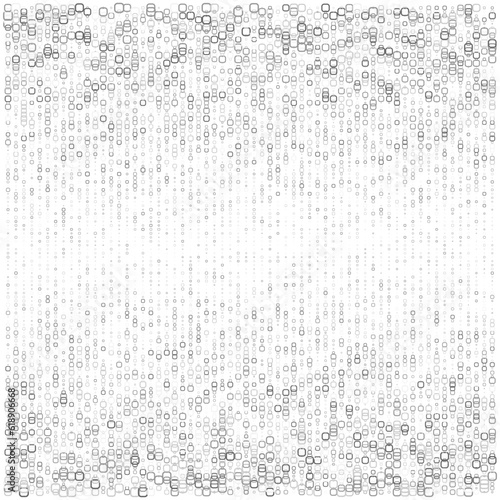 Squares halftone random pattern background. Vector illustration.	