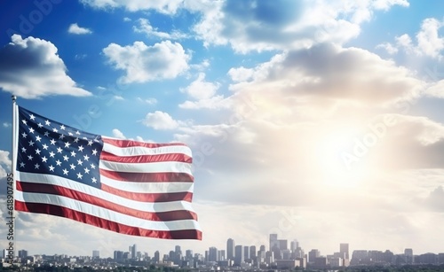 USA independence day It is a declaration of independence and democracy.The 4th of July is the Independence Day of the United States. There will be a celebration and show the democracy. Generative AI