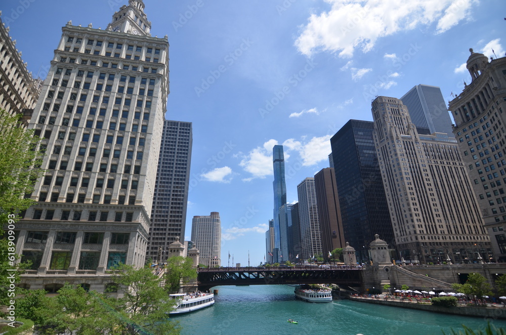 Obraz premium Chicago Skyline