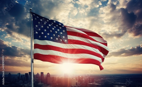 USA independence day It is a declaration of independence and democracy.The 4th of July is the Independence Day of the United States. There will be a celebration and show the democracy. Generative AI