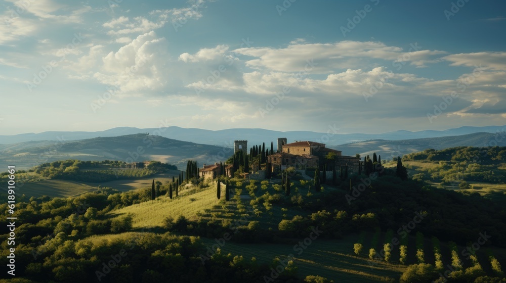 amazing photo of Tuscany Italy highly detailed