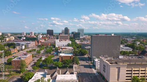 Columbia, South Carolina, USA Downtown Hyperlapse photo