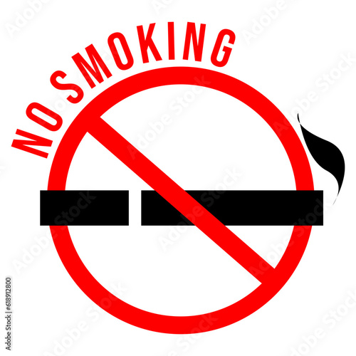stop smoking sign