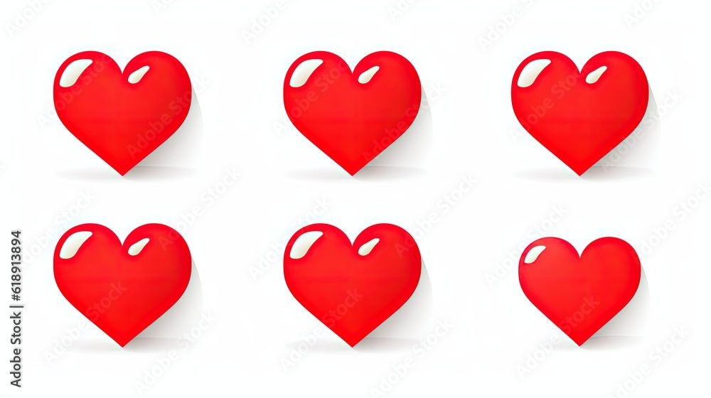 Like and Heart icon. Live stream video chat likes Like and Heart icon. Live stream video chat likes