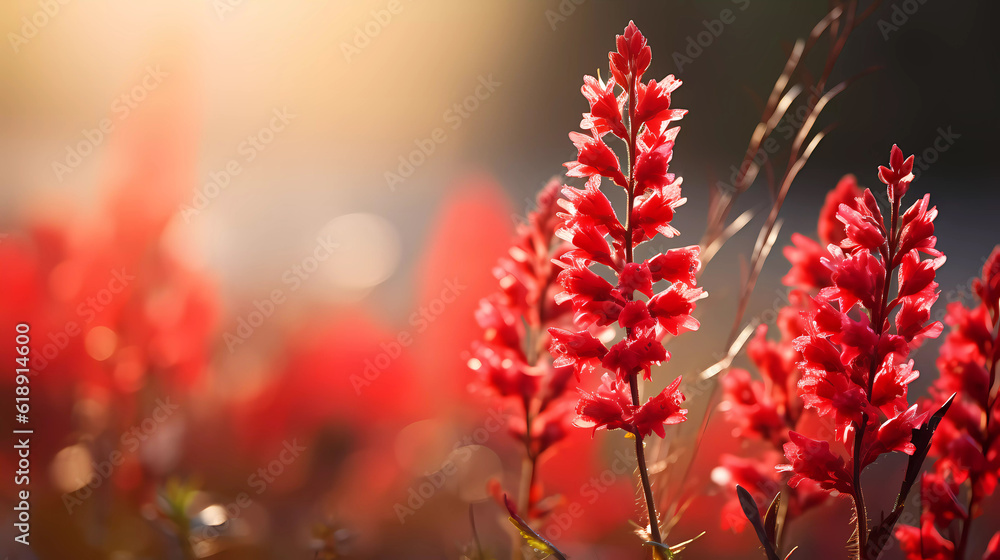 Bright wildflowers with a beautiful blurred background. Bright wildflowers with a beautiful blurred background.