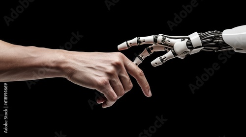 robot replacing humans