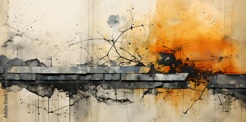 old wall background